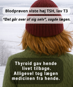 Thyroid gav hende livet tilbage.